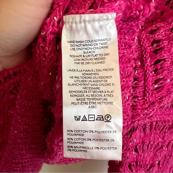 The Palmer Open Stitch Sweater By Pilcro, Small Anthropologie - Picture 4 of 8